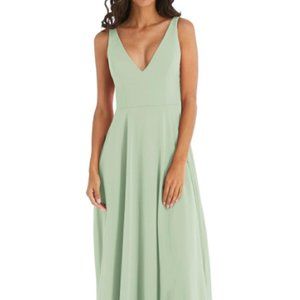 Dessy After Six Chiffon Maxi Bridesmaid's Dress NWT